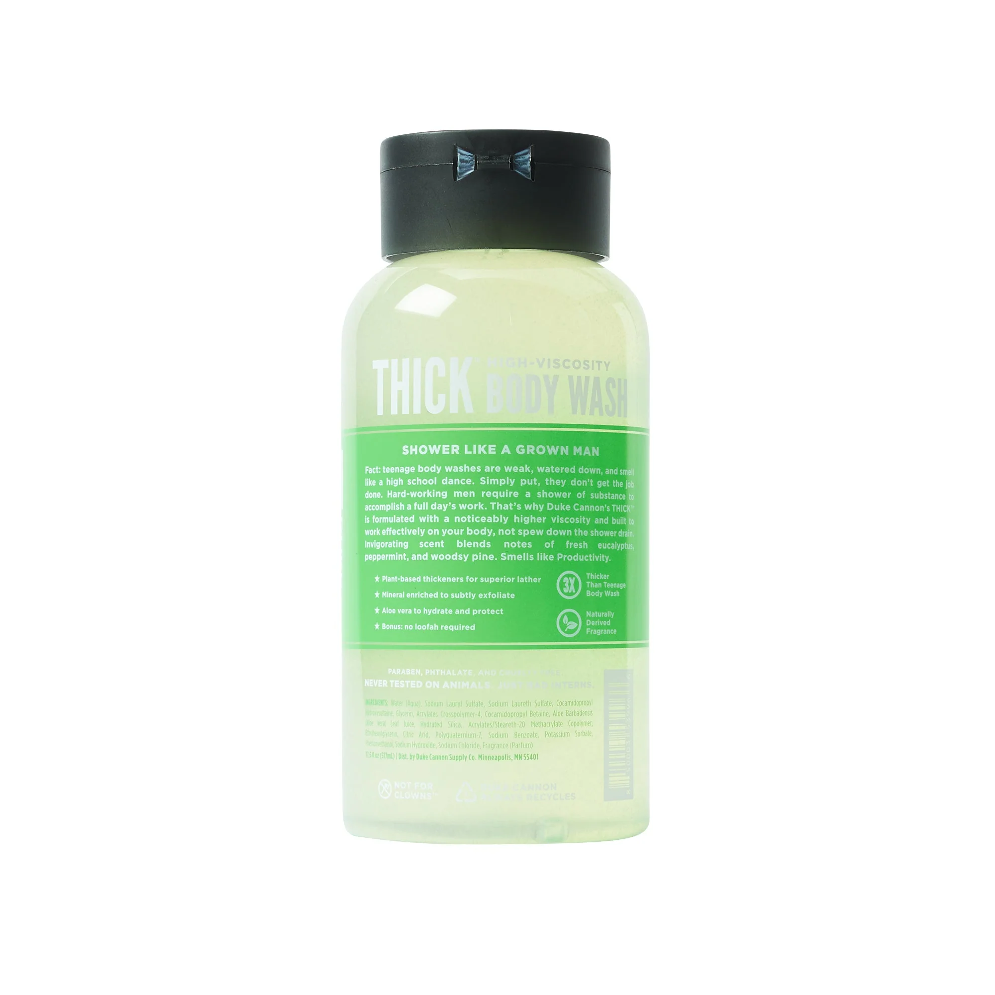 Duke Cannon Productivity Thick Body Wash - Image 4