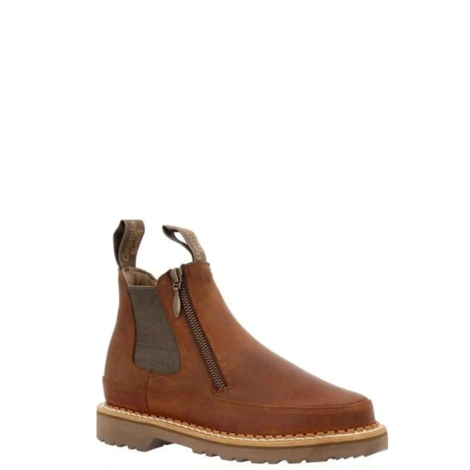 Georgia Boot Women's Side Zip 5" Slip Resistant Chelsea Romeo Boot - Image 2