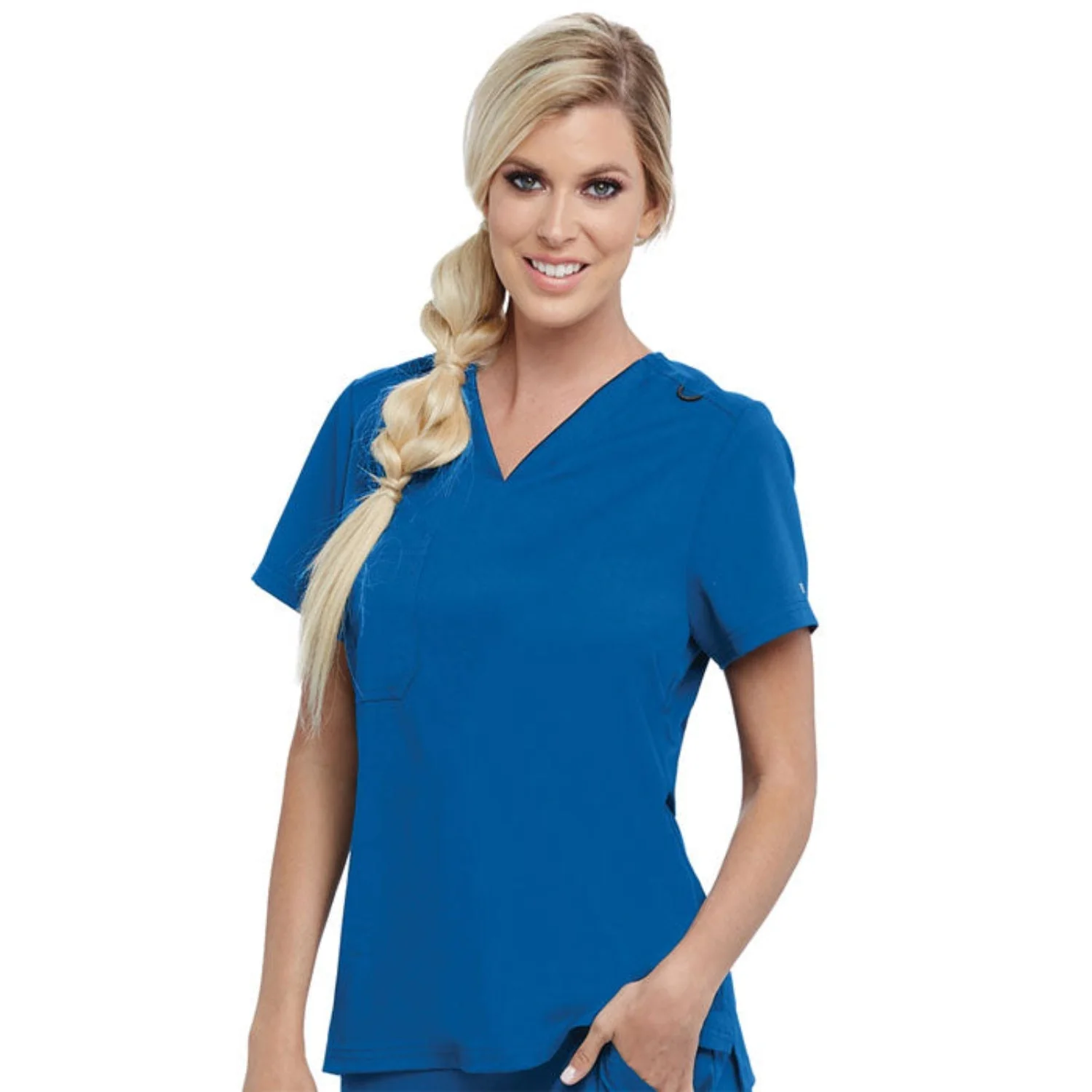 Grey's Anatomy Women's Bree Stretch V-Neck Short Sleeve Scrub Top - Image 2
