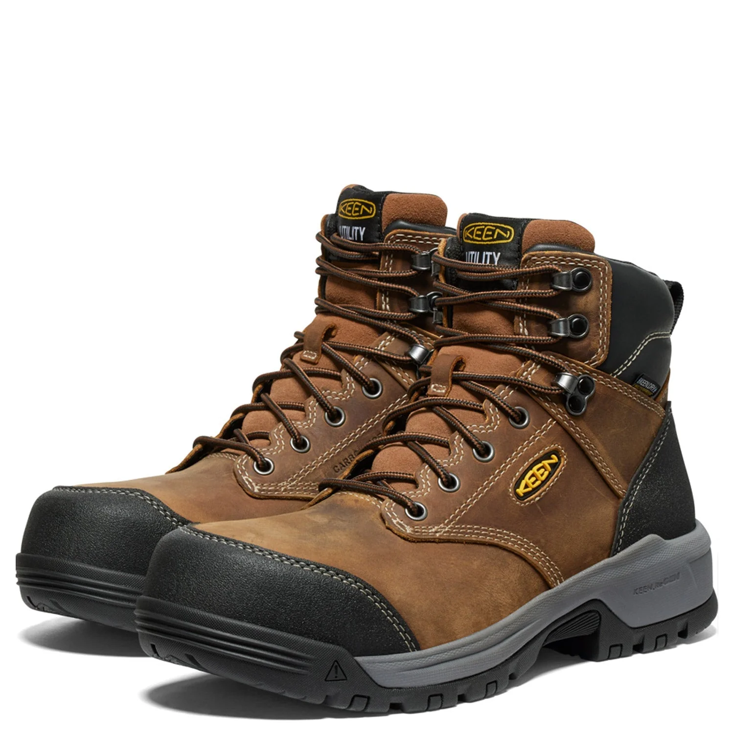 KEEN Utility Men's Evanston 6" Waterproof EH Carbon Toe Work Boot - Image 2