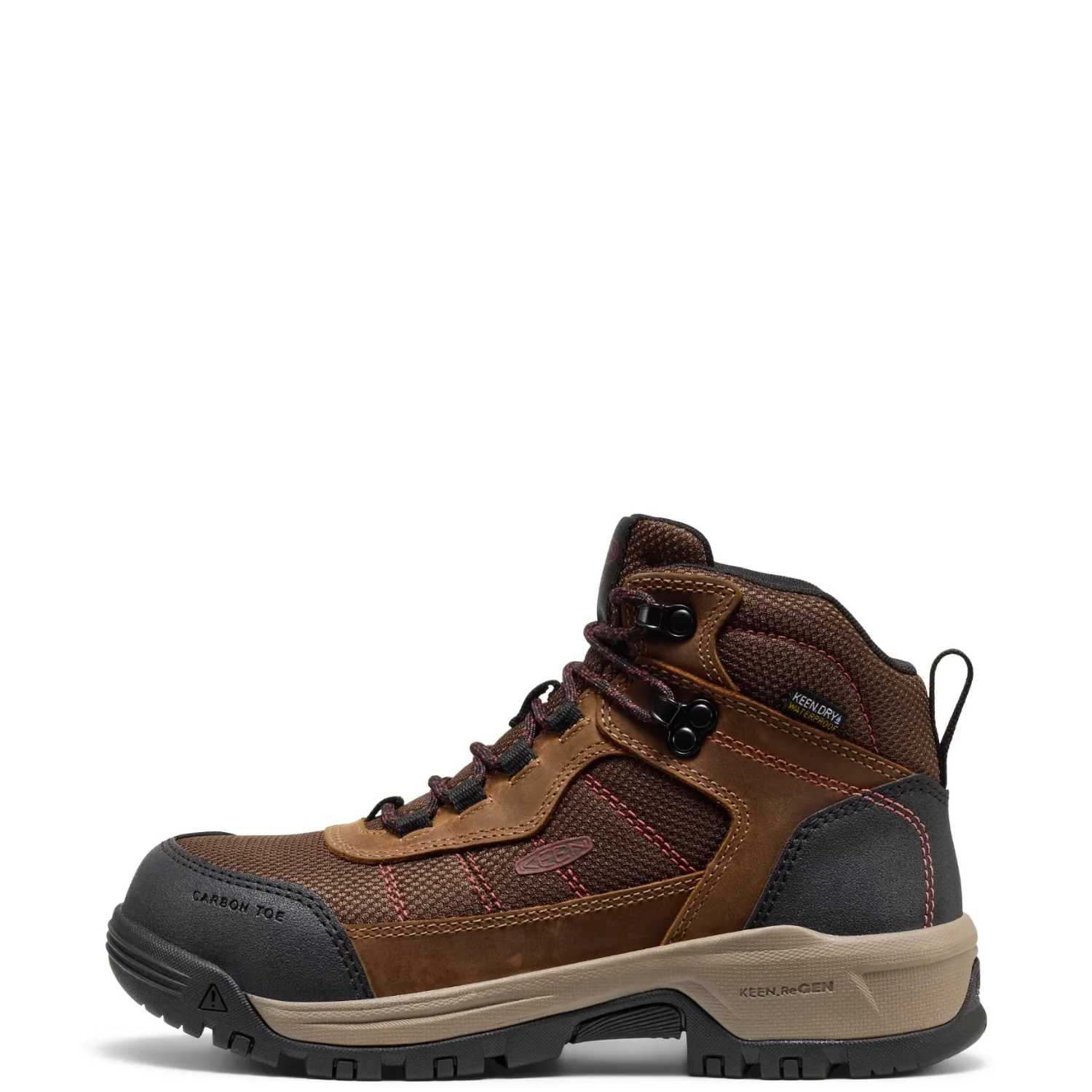 KEEN Utility Women's Skokie Hiker 4.5" Waterproof Carbon Toe Work Boot - Image 4