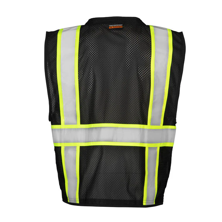 ML Kishigo Men's Enhanced Visibility Multi Pocket Mesh Vest - Image 2