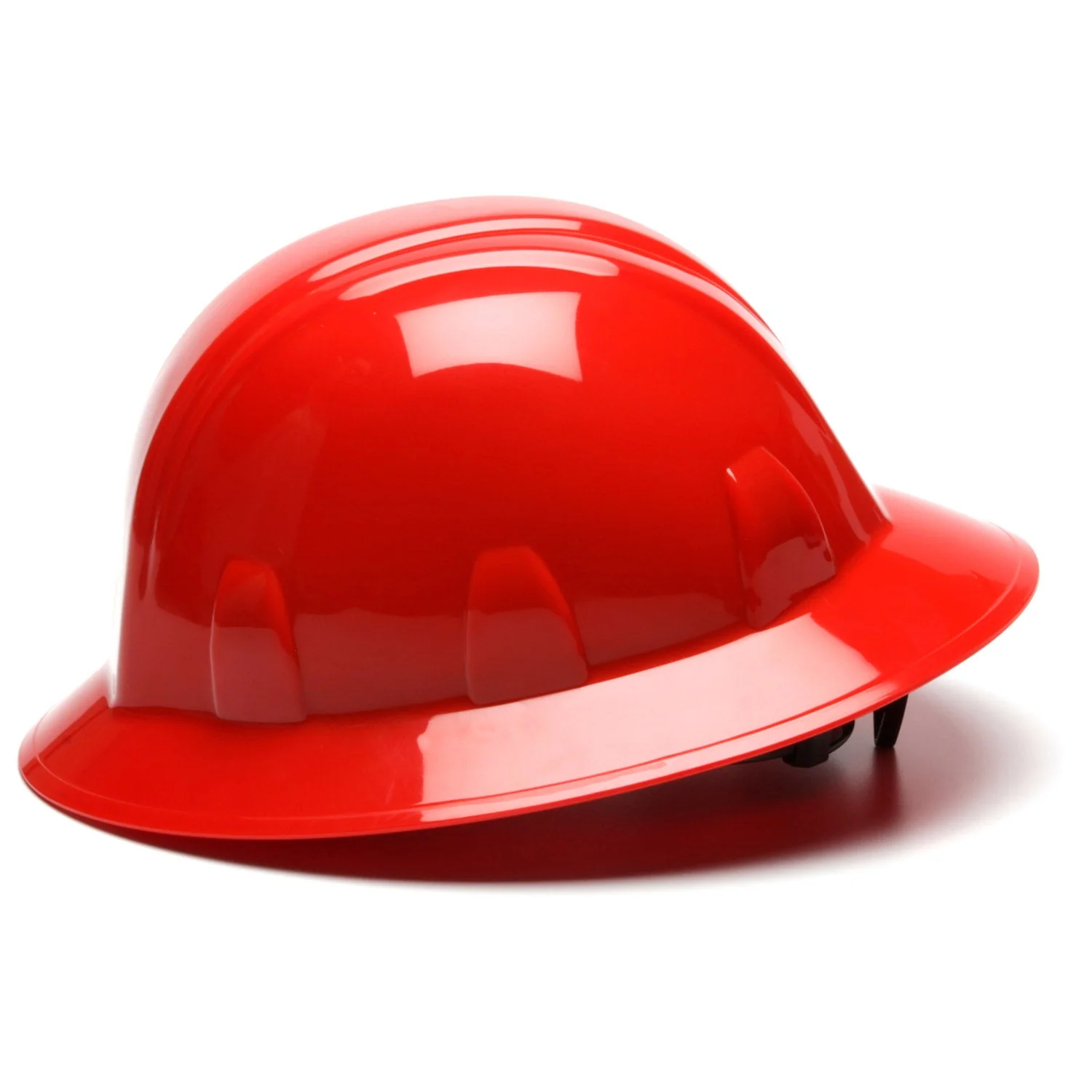 Pyramex SL Series Full Brim Hard Hat_Red - Image 2
