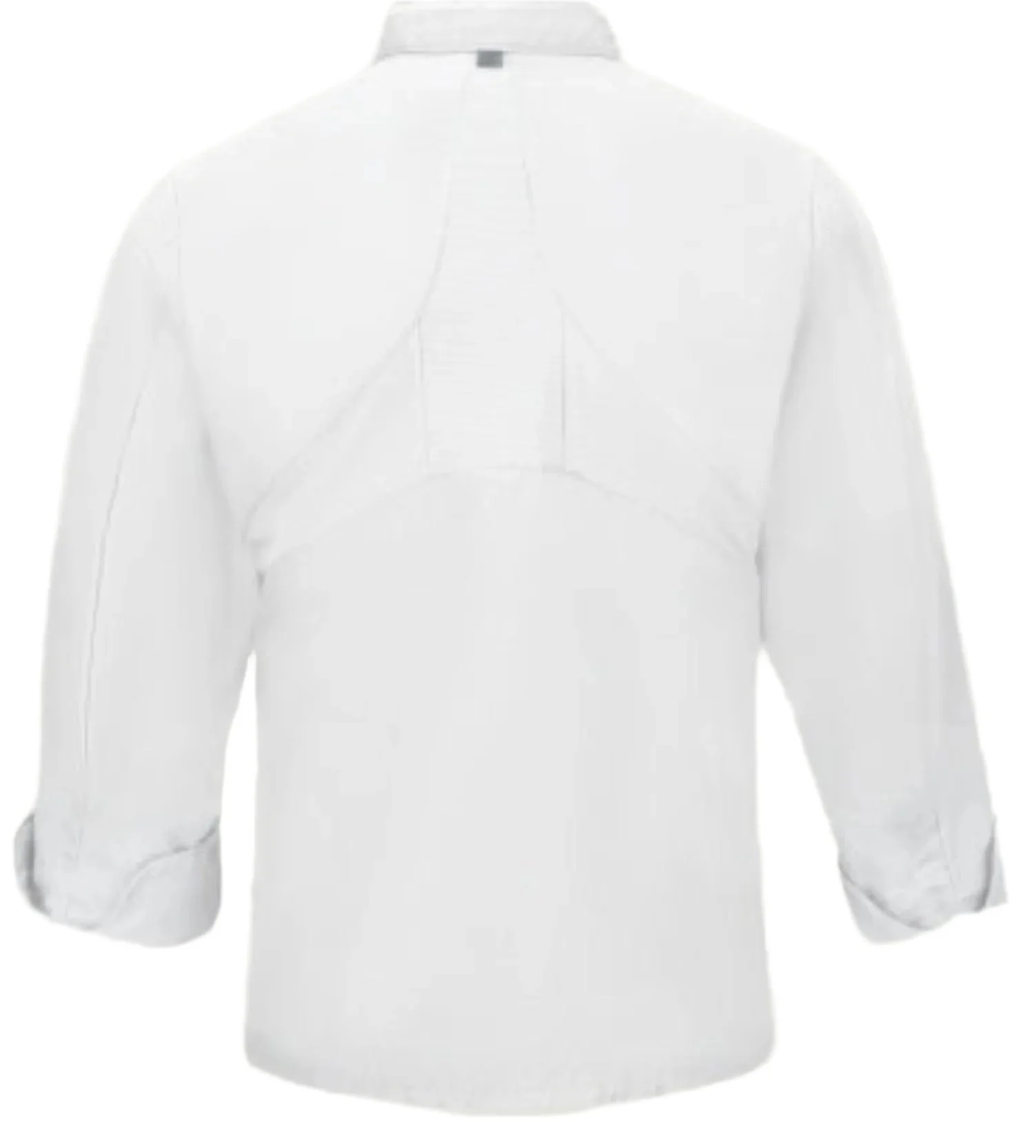 Red Kap Men's Oilblok + Mimix Button-Up Chef Coat - Image 3