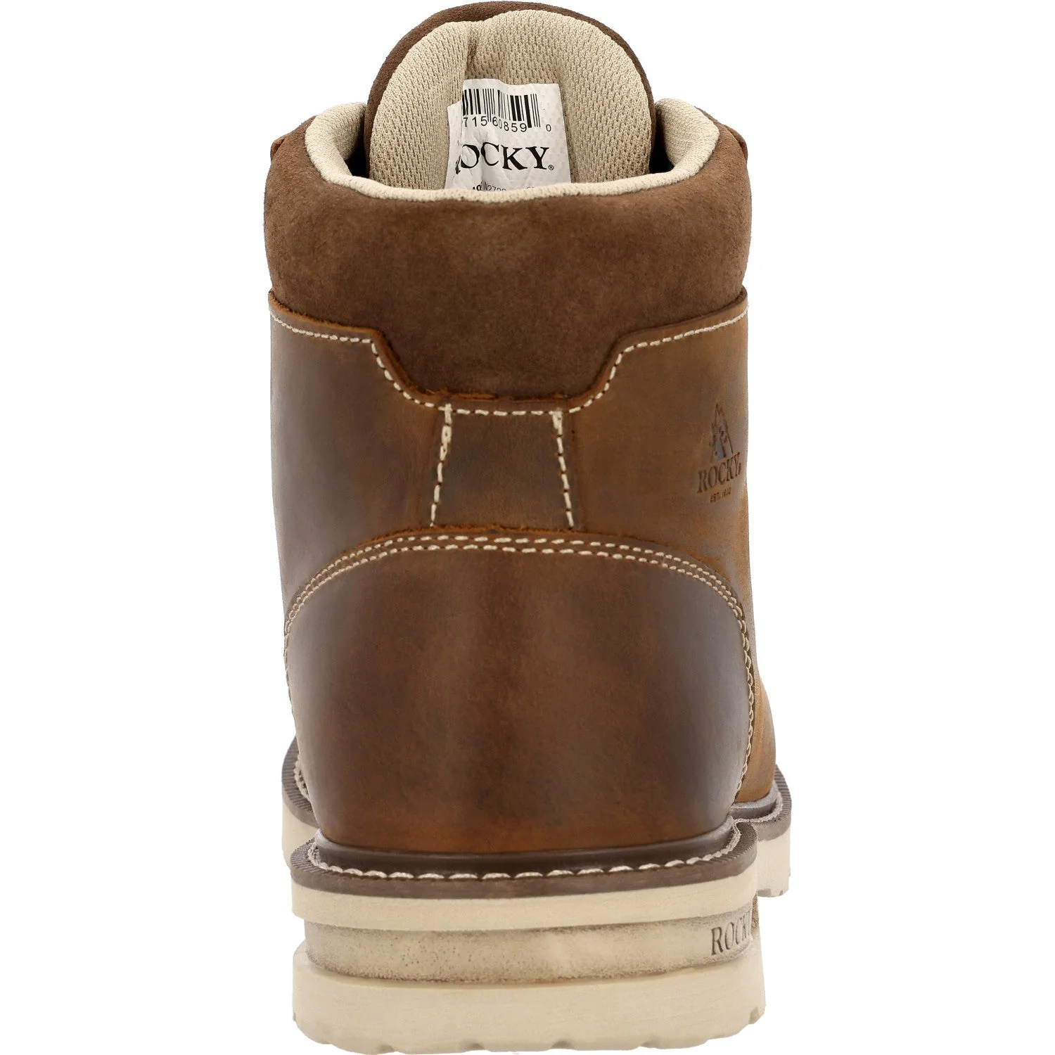 Rocky Men's Grindstone XTR 6" Waterproof EH Moc Toe Work Boot - Image 5