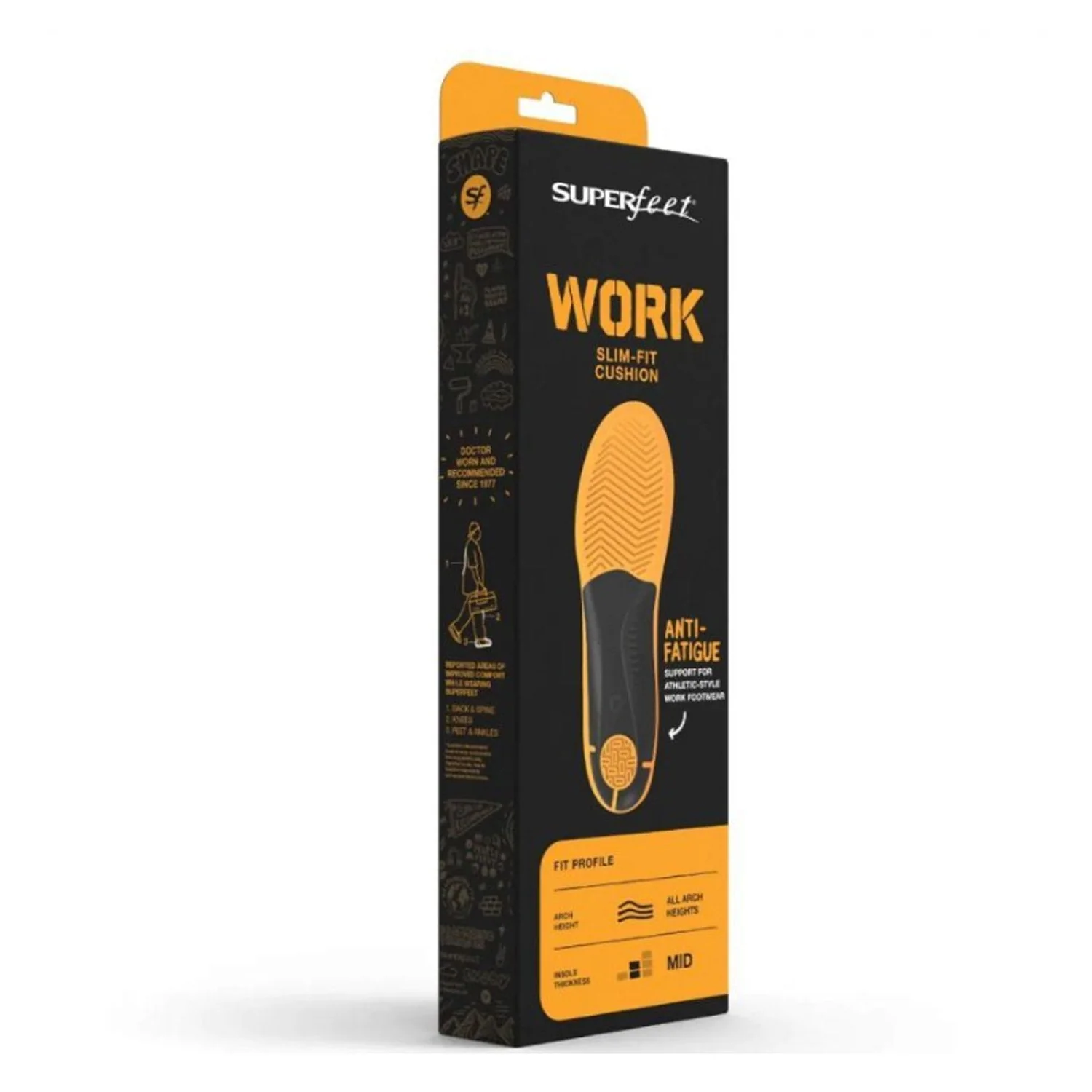 Superfeet Slim-Fit Athletic Cushion Insole - Image 2