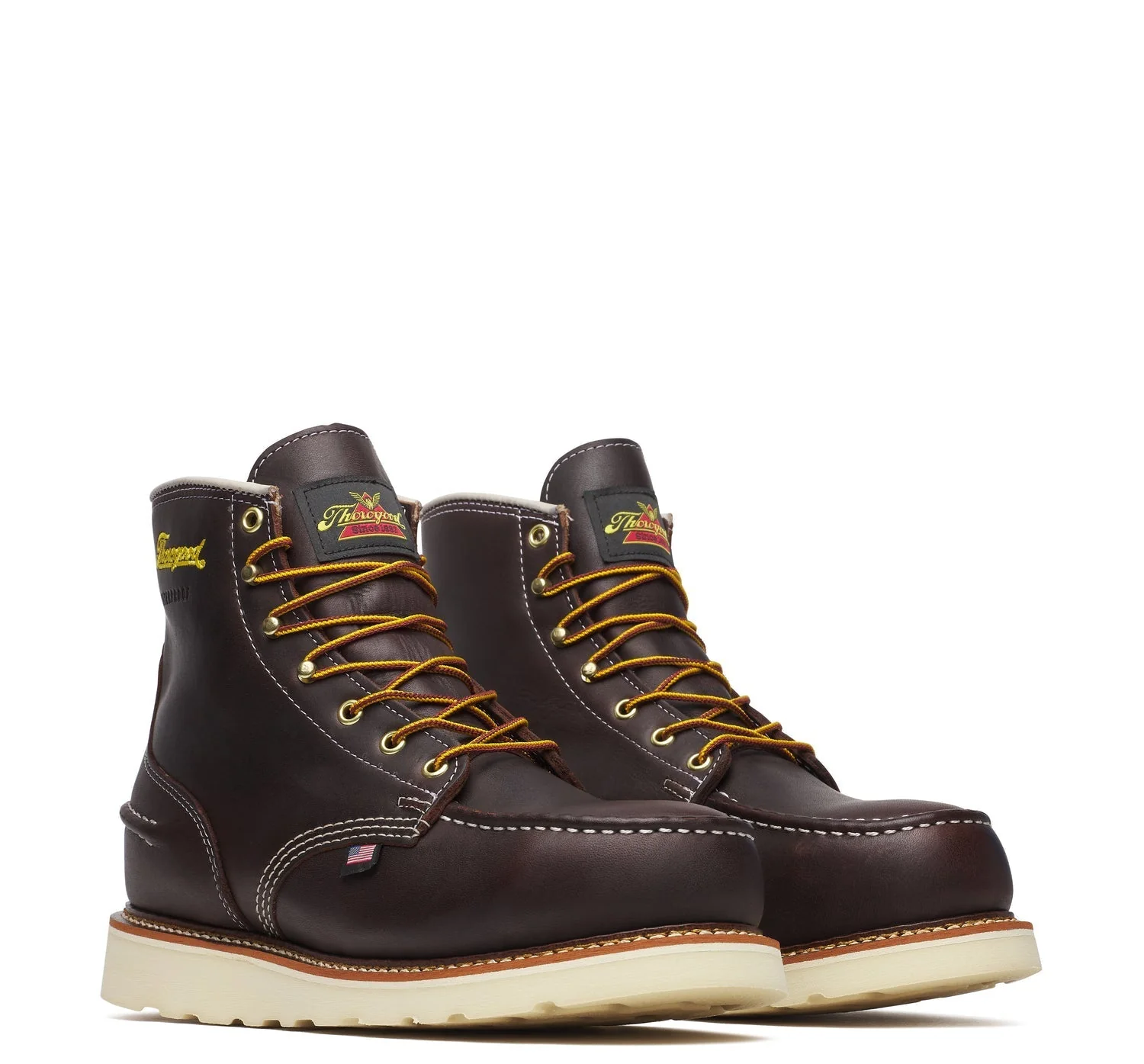 Thorogood Men's 1957 Series 6" Moc Toe Waterproof MAXWear Wedge Steel Toe Boot - Image 2