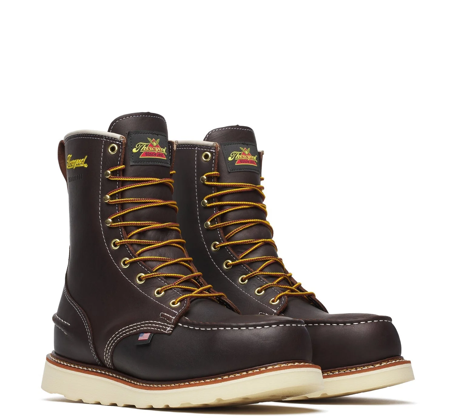 Thorogood Men's 1957 Series MAXWear Wedge Moc-Toe Waterproof 8" Steel Toe Work Boot - Image 2