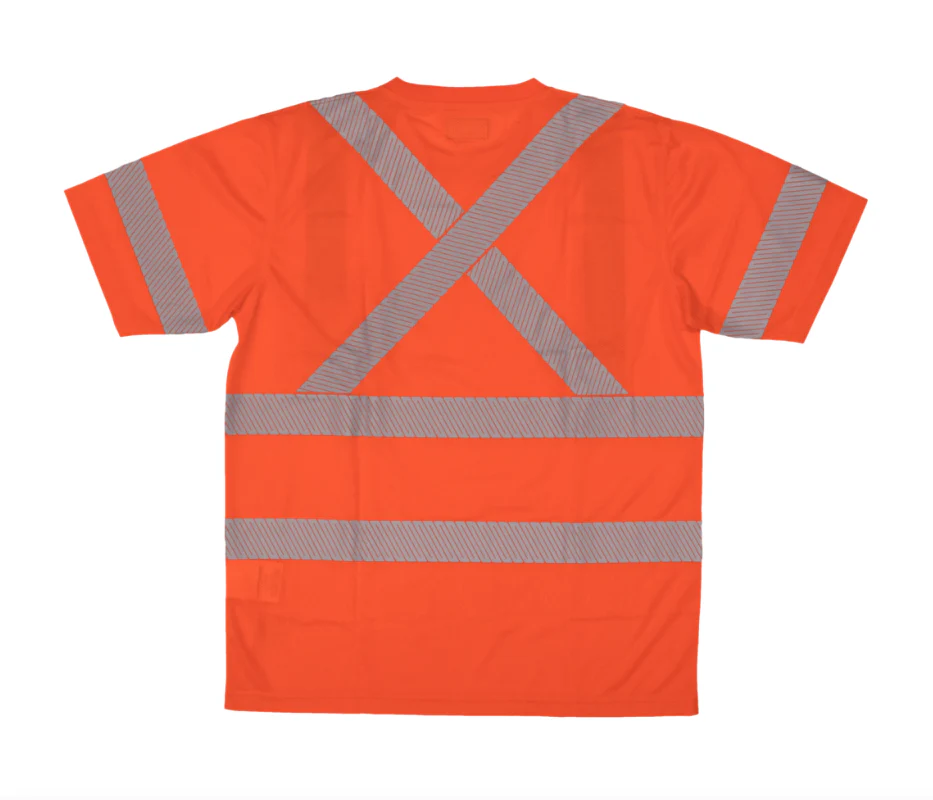 Tough Duck Unisex Class 2 Safety Short Sleeve T-Shirt - Image 4