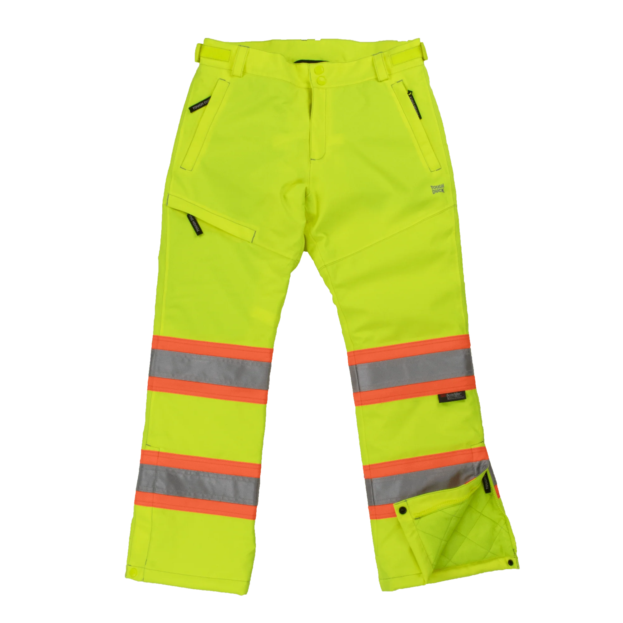 Tough Duck Women's Insulated Flex Class E Hi-Vis Waterproof Safety Pant - Image 3