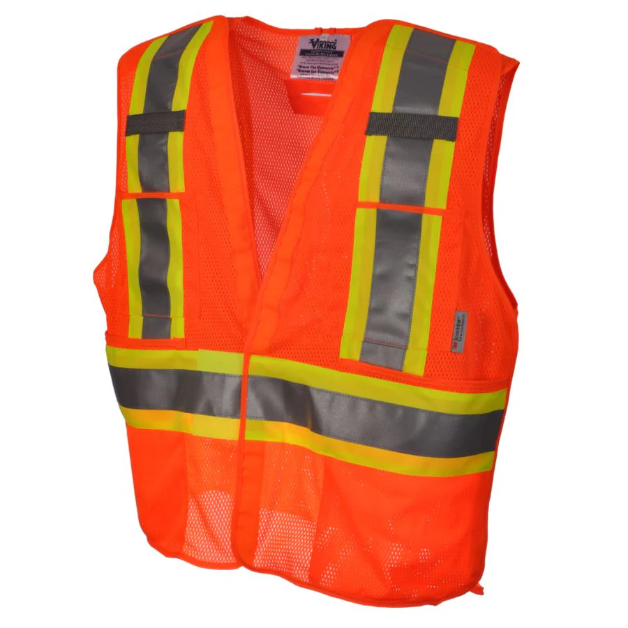 VikingĀ® Unisex Tear Away Hi-Vis Safety Vest