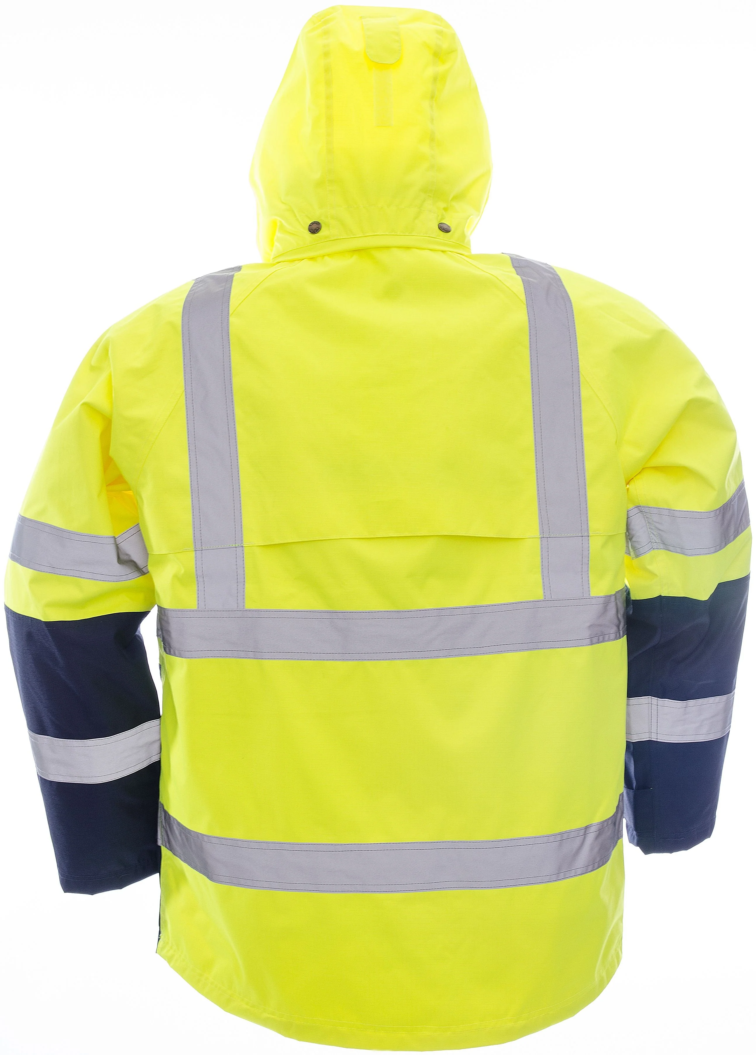 Viking Men's Professional® Journeyman Hi-Vis Class 3 Waterproof Trilobal Hooded Jacket - Image 2