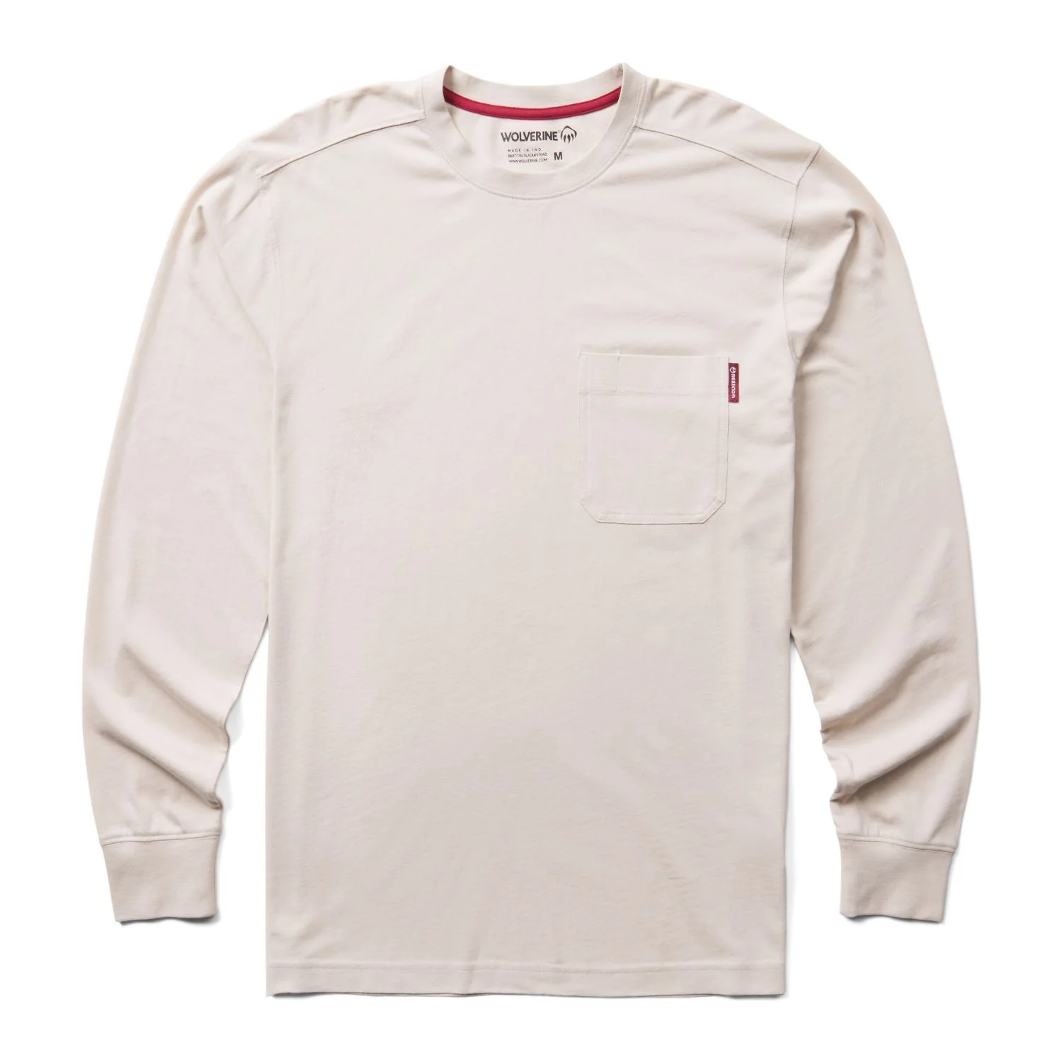 Wolverine Men's Classic Long Sleeve Pocket T-Shirt - Image 5