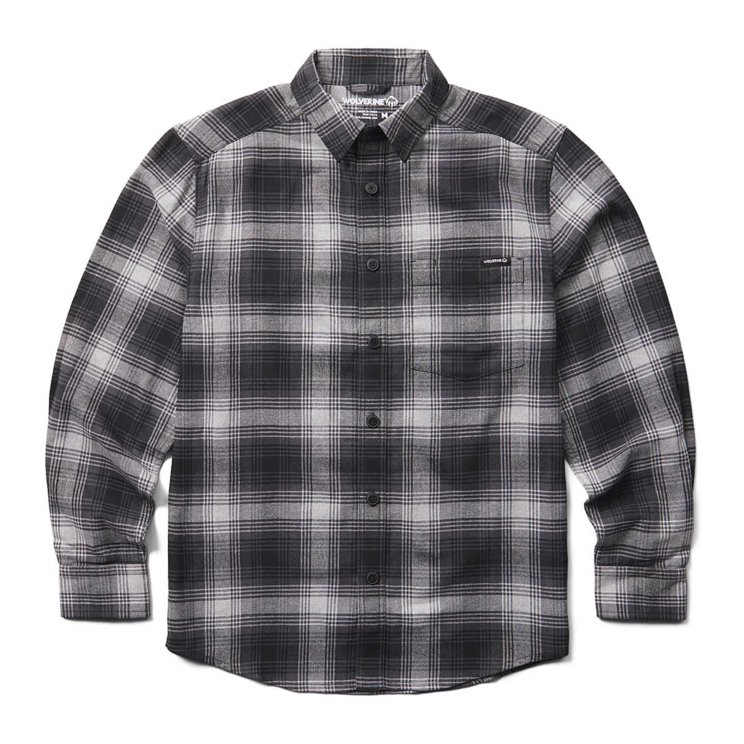 Wolverine Men's Re-Built Chest Pocket Button-Up Long Sleeve Work Shirt - Image 3