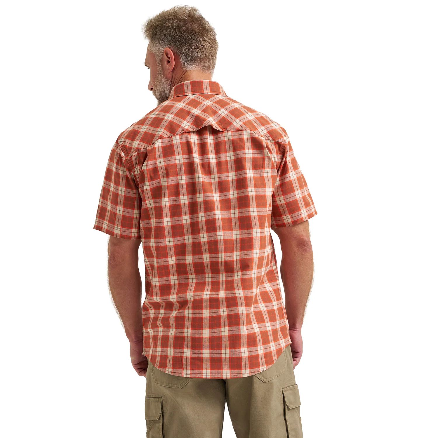 Wrangler Men's RIGGS Workwear® Foreman Plaid Work Shirt - Image 2