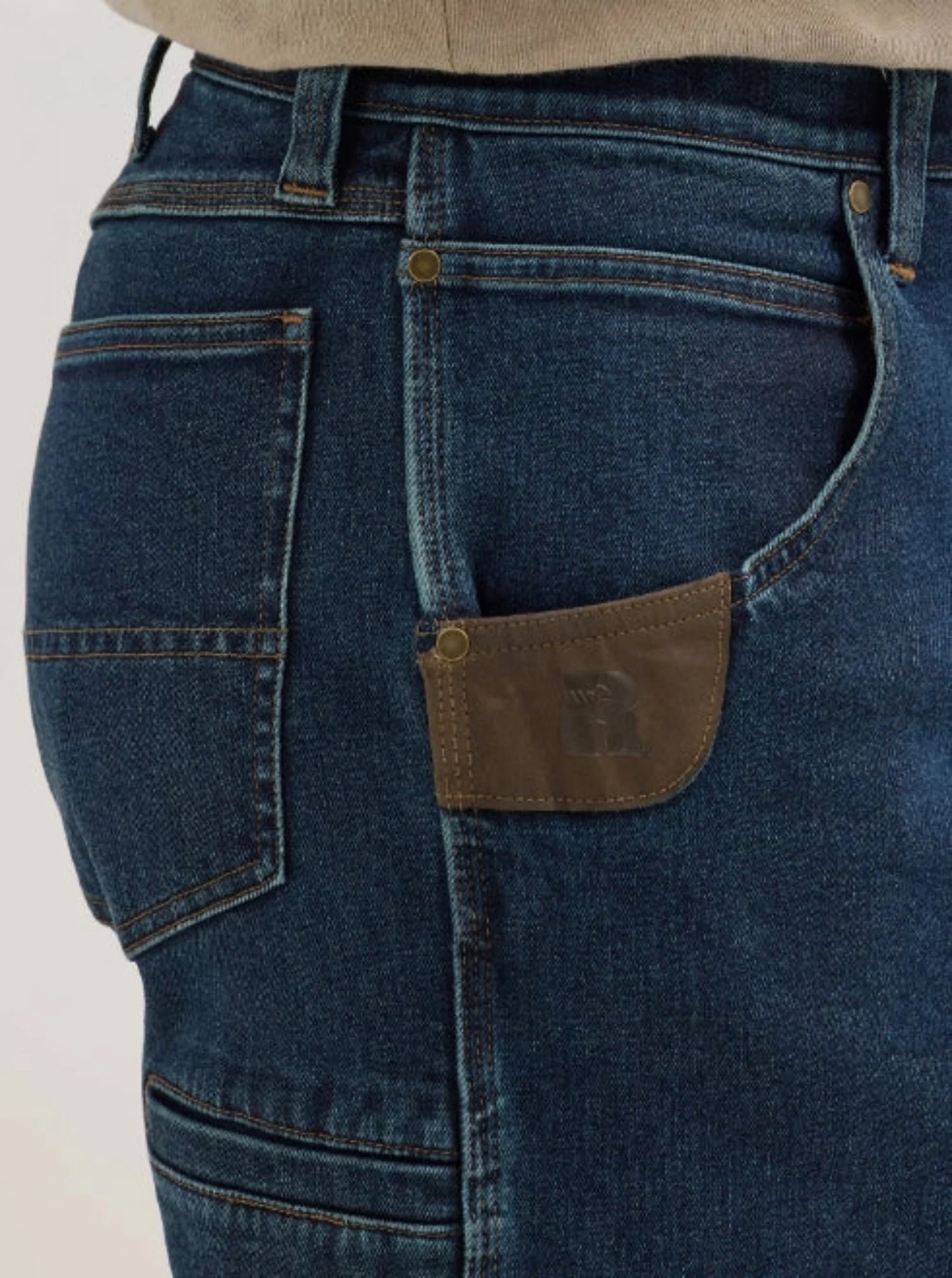 Wrangler RIGGS Men's Technical Relaxed Fit Straight Leg 6-Pocket Work Jean - Image 2