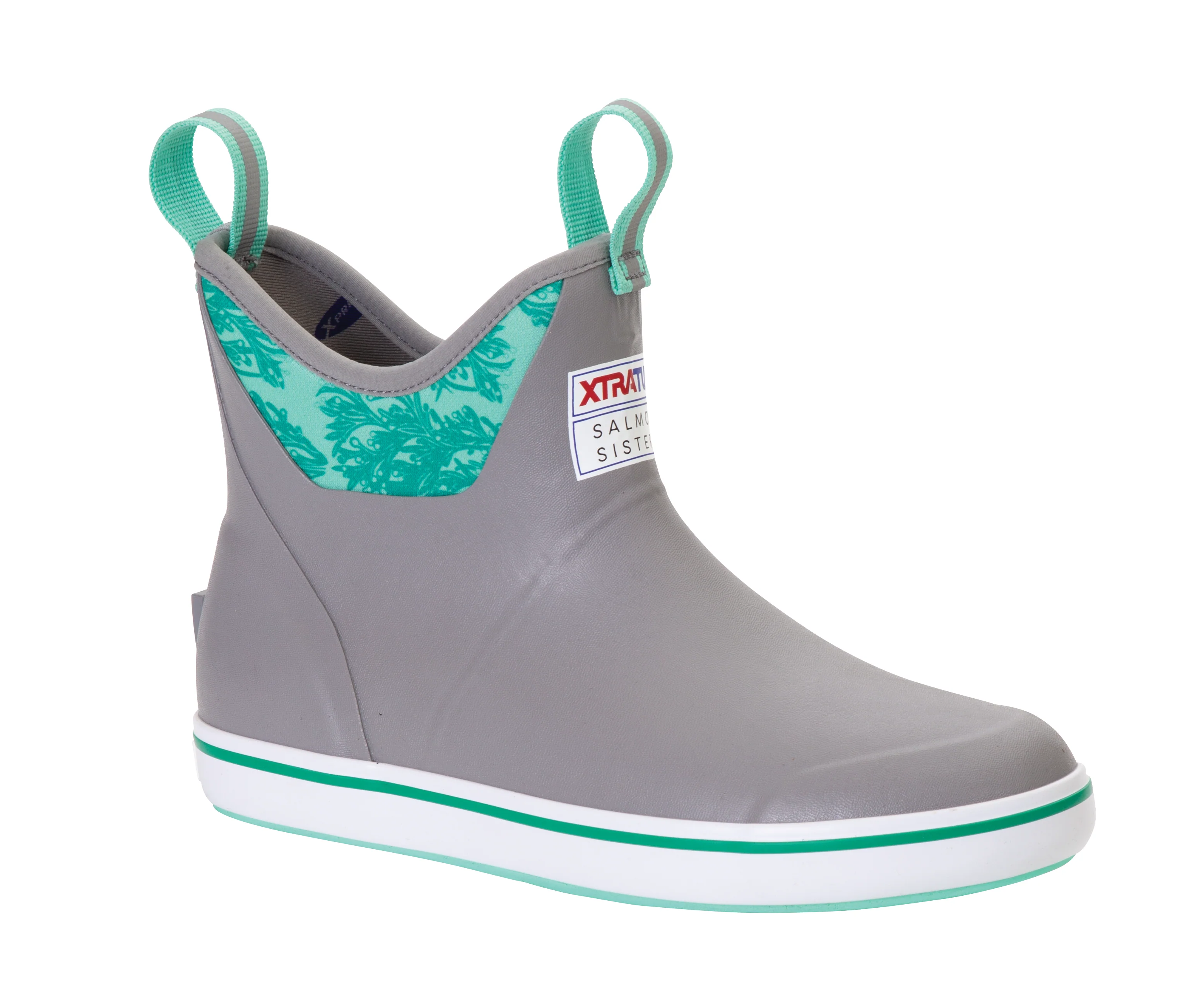 XTRATUF® Women's 6" Salmon Sisters Waterproof Rubber Boot